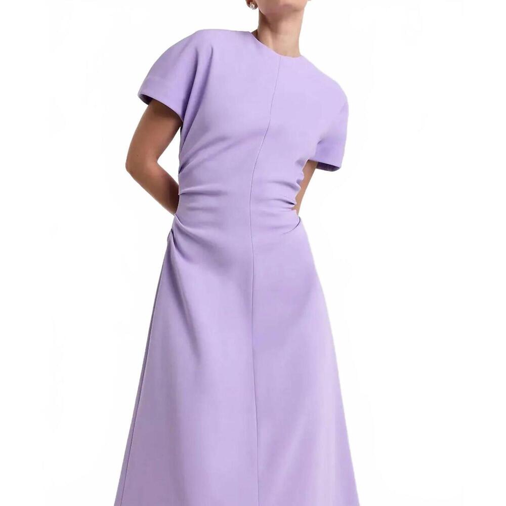 NEW RACHEL GILBERT orion midi dress in lilac - Picture 4 of 6